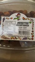Noisettes décortiquées