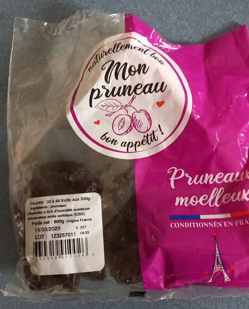 Pruneaux moelleux