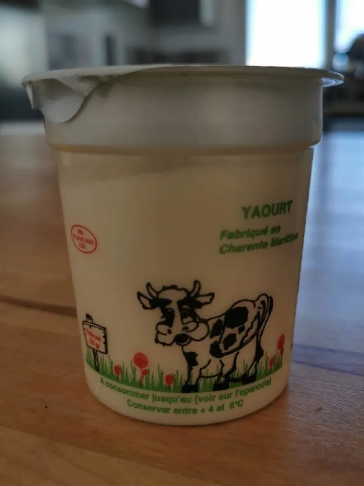 Yaourt à la vanille