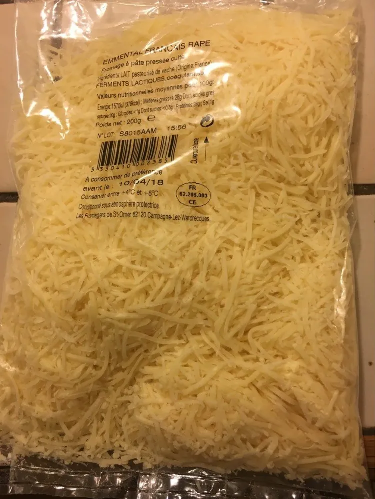 Emmental français rapé