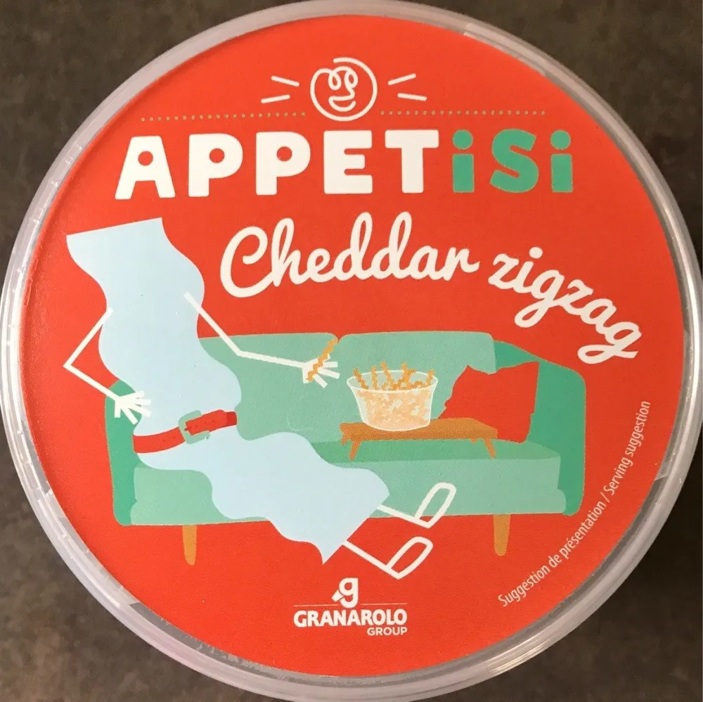 Appetisi Cheddar Zigzag