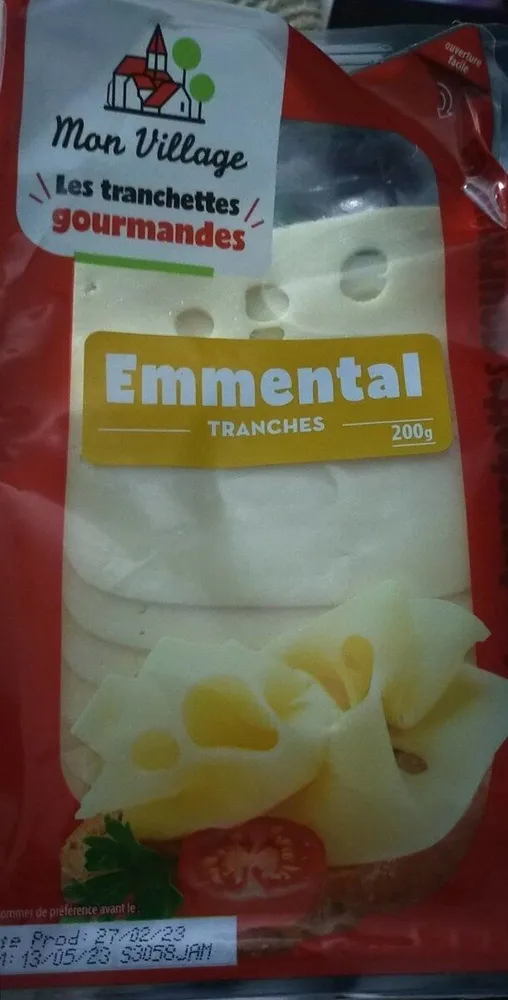 Emmental en tranche