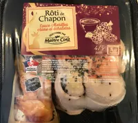 Roti de chapon sauce morilles creme et echalotes