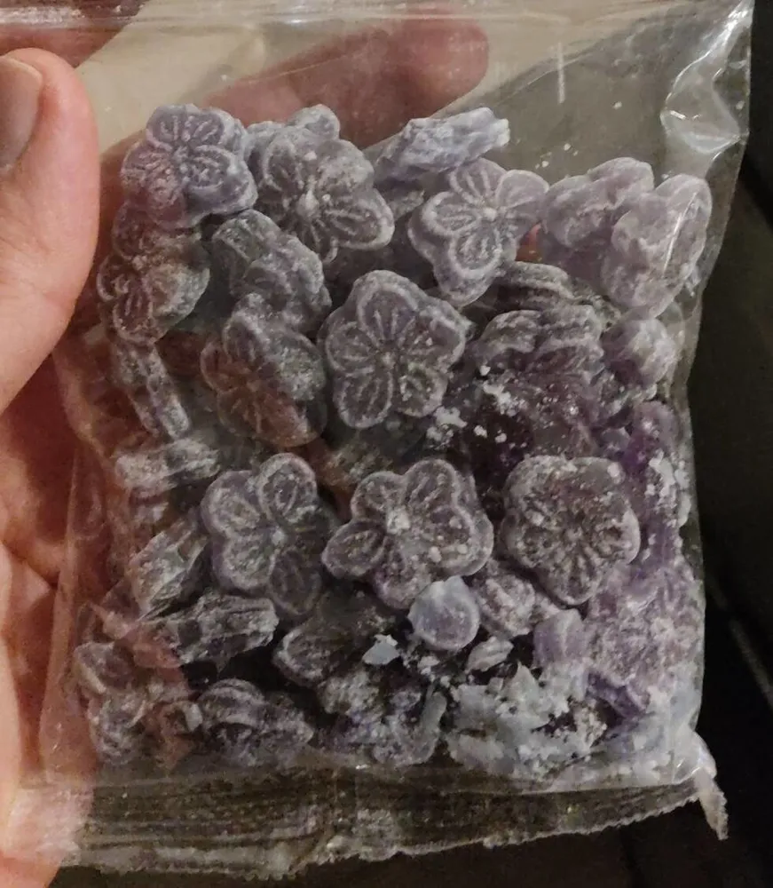 Bonbons parfum violet