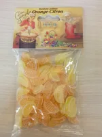 Bonbons arômes Orange-Citron