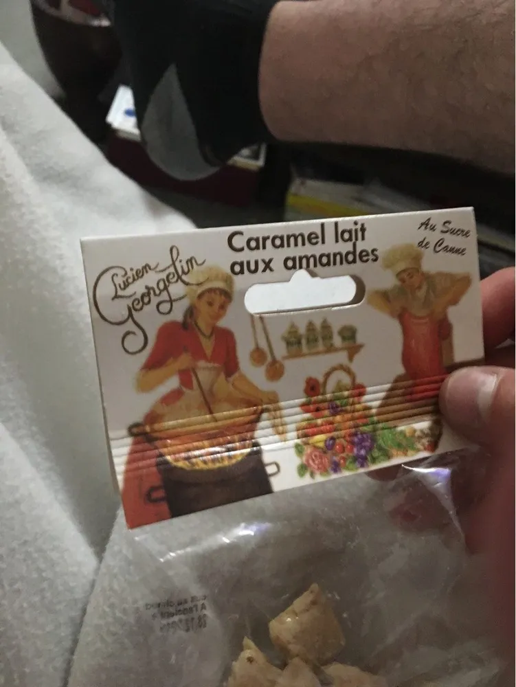 Caramel lait aux amandes