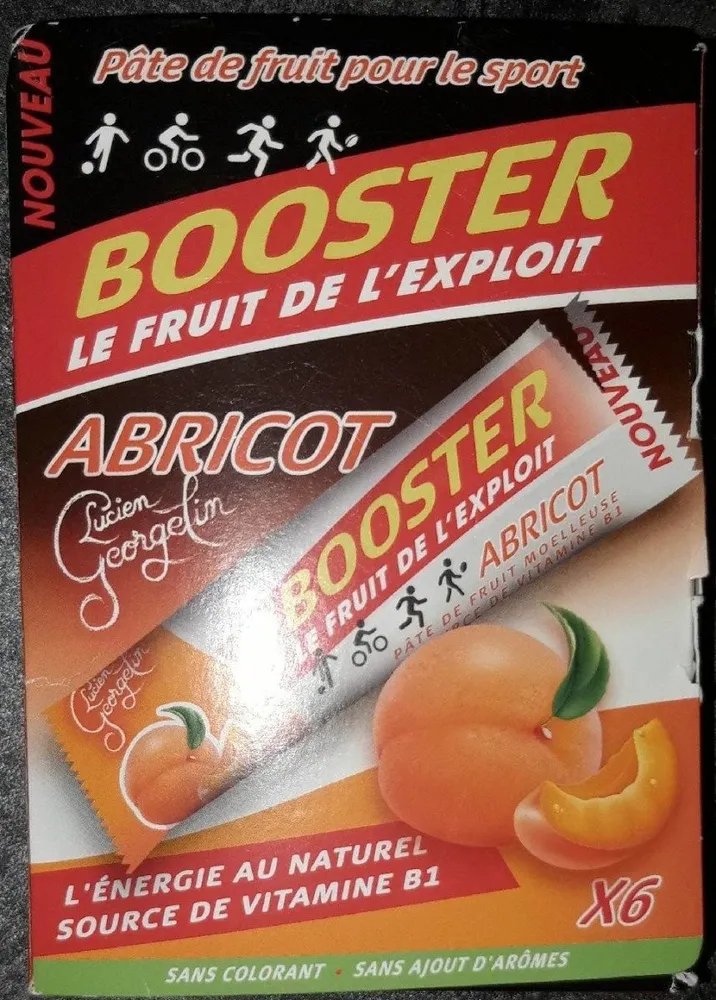 Booster le fruit de l'exploit abricot