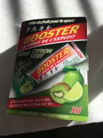 Booster le fruit de l'exploit kiwi, citron vert