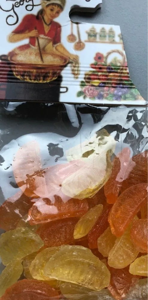 Bonbons parfum orange et citron