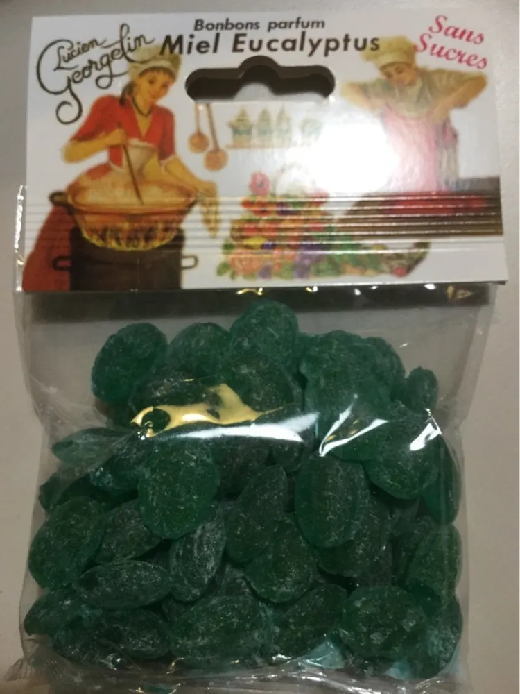 Bonbons parfum miel eucalyptus