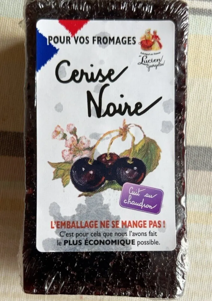 Pâte de fruits, cerise noire