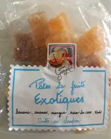 Pâtes de fruits exotiques