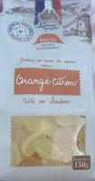 Bonbons au sucre de canne Orange citron