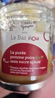 Purée pomme poire