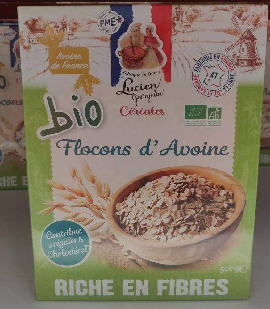 Flocons d'avoine bio