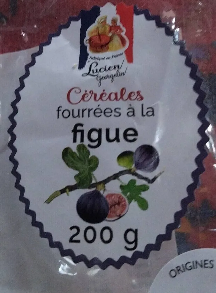 Céréales fourrées à la figue