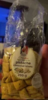 Céréales fourrées à la pistache et chocolat blanc