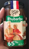 Rhubarbe cuite au chaudron