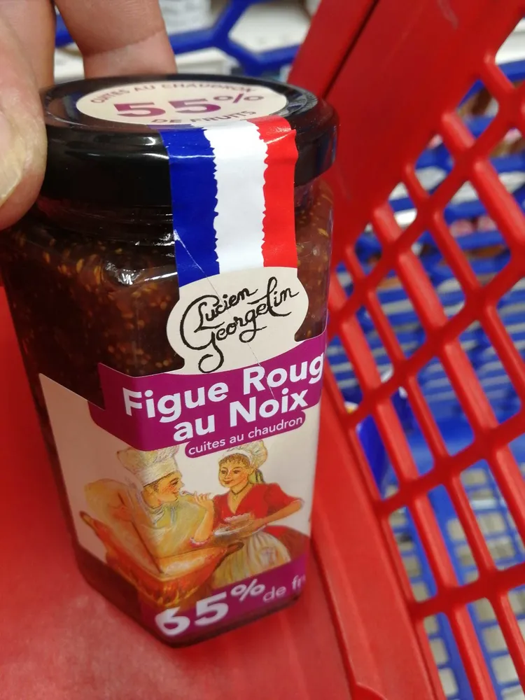 Georgelin Preparation Figues Rouges Aux Noix 300G
