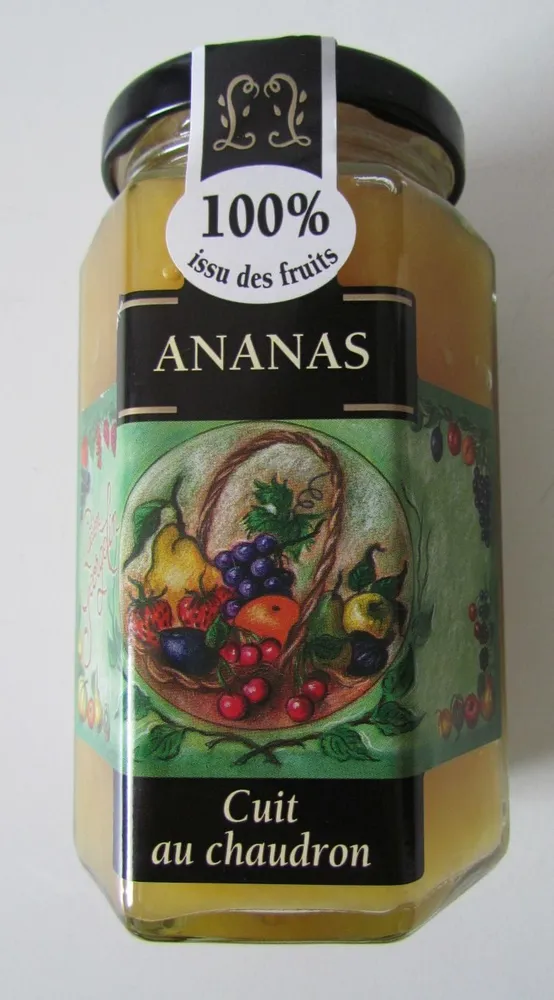 Ananas cuit au chaudron