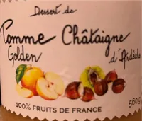 Dessert de Pomme Châtaigne