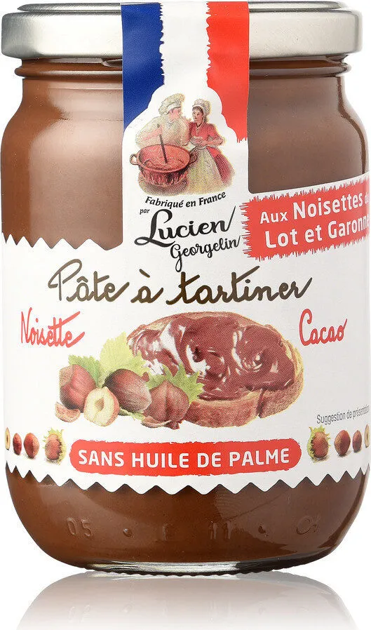 Pâte à tartiner cacao noisettes