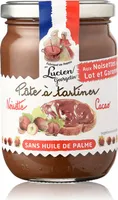 Pâte à tartiner cacao noisettes