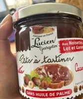 Pâte à tartiner noisette cacao