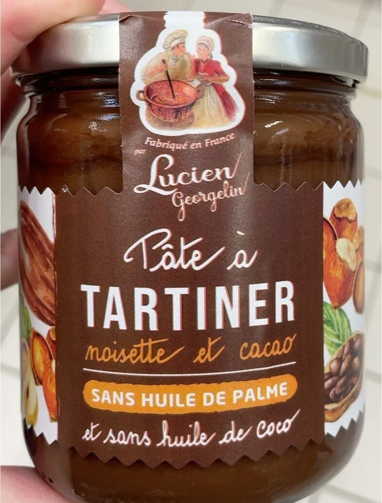 Pâte à tartiner noisette et cacao