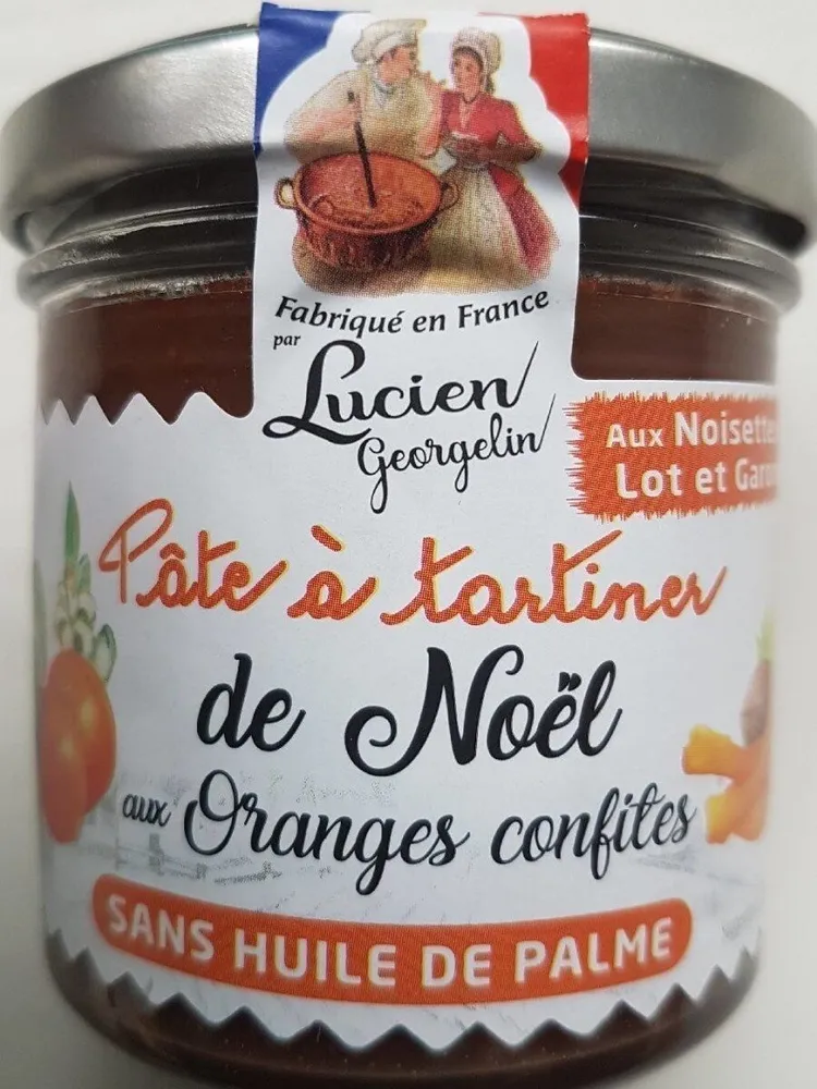 Pâte à tartiner de Noël