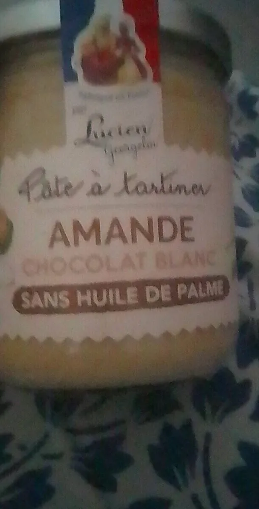 Pâte à tartiner AMANDE CHOCOLAT BLANC