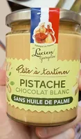 Pâte à tartiner PISTACHE CHOCOLAT BLANC