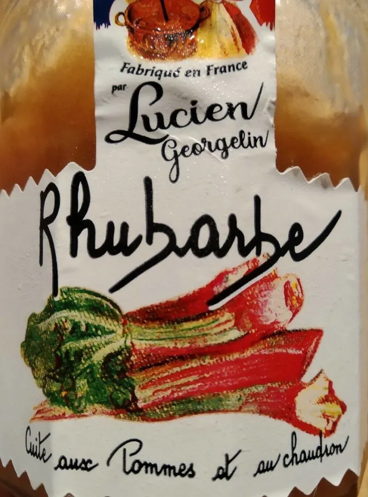 Confiture de rhubarbe