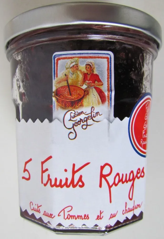 5 Fruits Rouges cuits aux pommes et au chaudron