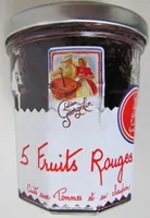 5 Fruits Rouges cuits aux pommes et au chaudron