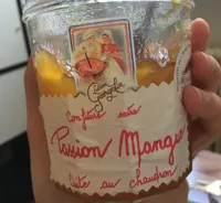 Confiture extra passion mangue cuite au chaudron