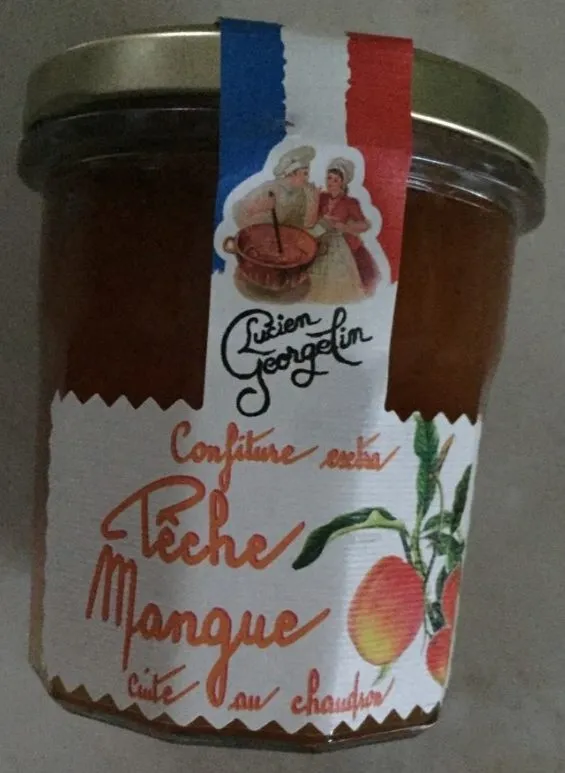 Confiture pêche mangue