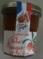 Confiture pêche mangue