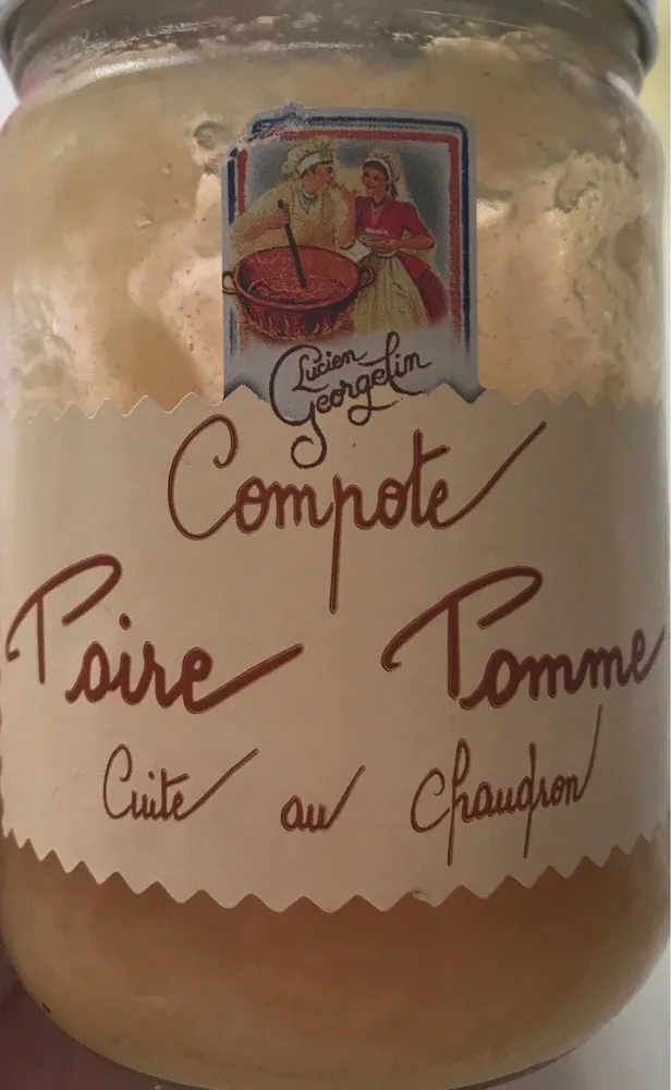 Compote pomme poire