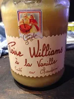 Compote poire Williams à la vanille