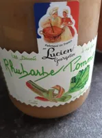 Dessert de rhubarbe pomme
