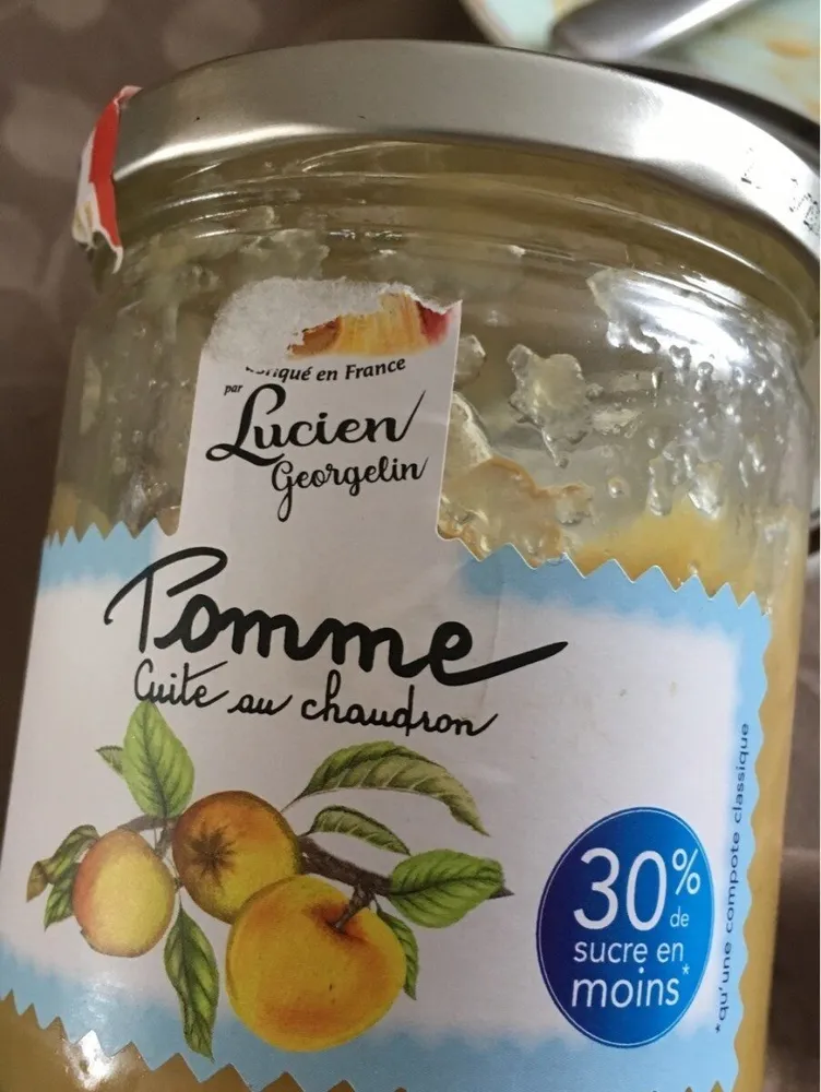 Pomme cuite au chaudron
