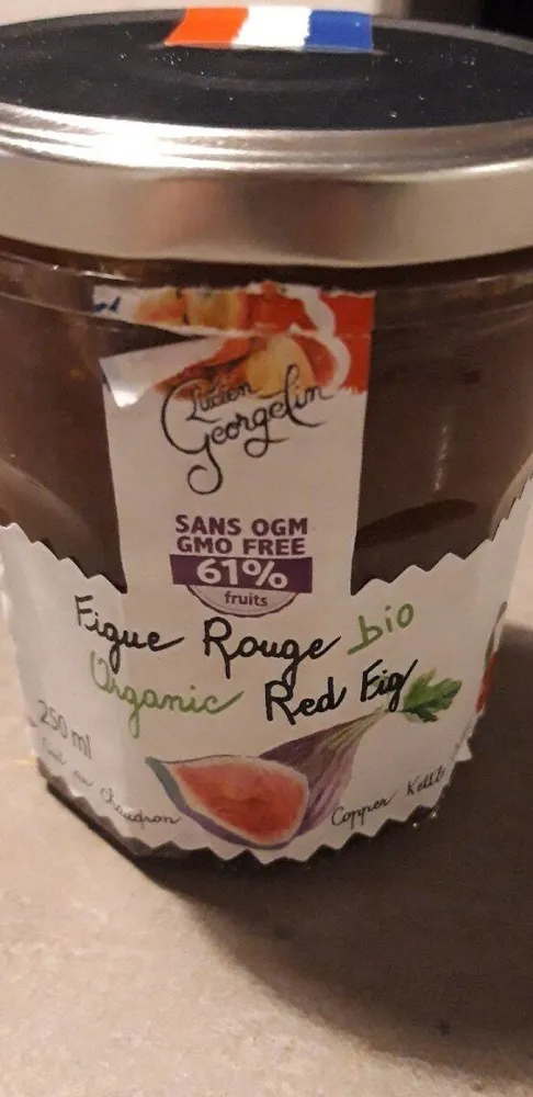 Confiture de figues rouges bio