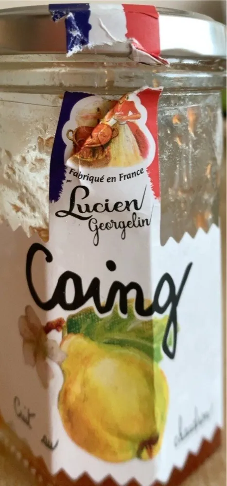 Confiture coing