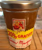 Confiture Passion Mangue cuite aux pommes et au chadron