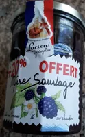 confiture de mûres sauvage
