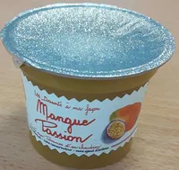 Dessert de pommes mangues passions