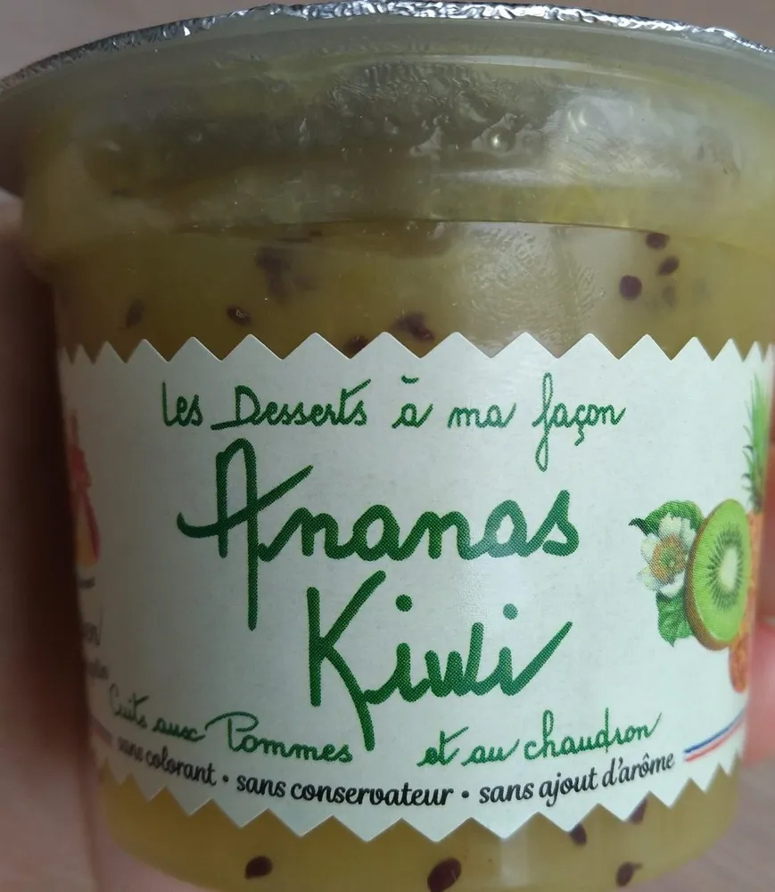Les desserts à ma façon : Ananas Kiwi
