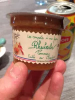 Compore a ma facon rhubarbe pomme