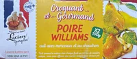 Croquant et gourmand Poire Williams
